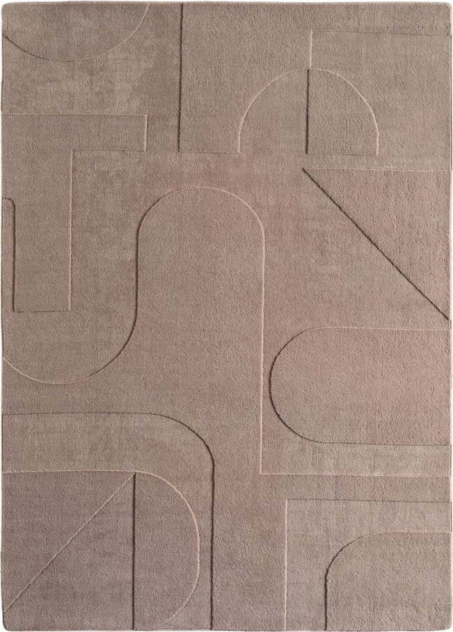 Světle hnědý pratelný koberec 120x170 cm Pompei 1614 – Ayyildiz Carpets Ayyildiz Carpets