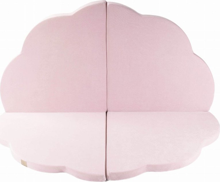 Světle růžová dětská hrací podložka 160x160 cm – Meowbaby MeowBaby