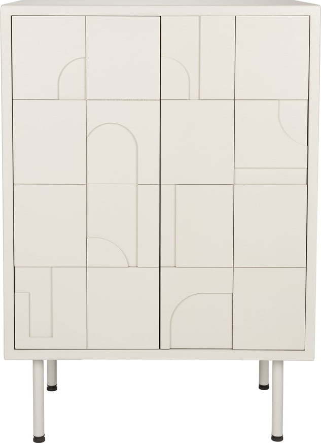 Světle šedá skříňka 70x100x40 cm Funk – White Label White Label