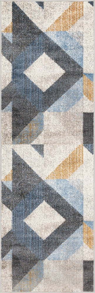 Světle šedý běhoun 80x250 cm Soft Halleby – FD FD