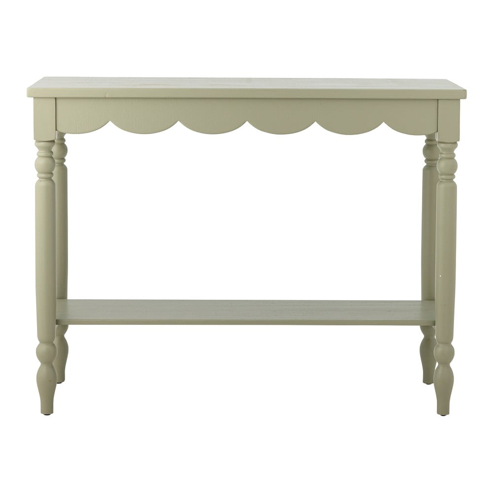 Světle zelený konzolový stolek z borovicového dřeva 36x106 cm Salla – Bloomingville Bloomingville