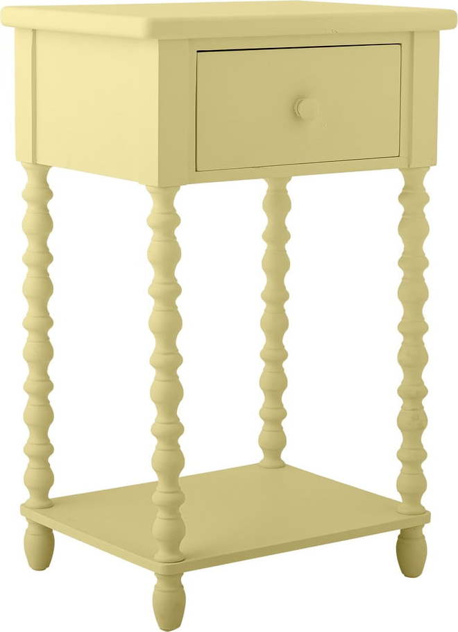 Světle žlutý noční stolek Salino – Bloomingville Bloomingville