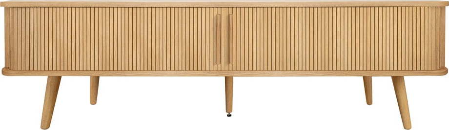 TV stolek v dekoru dubu v přírodní barvě 178x50x40 cm Rove – Woodman Woodman