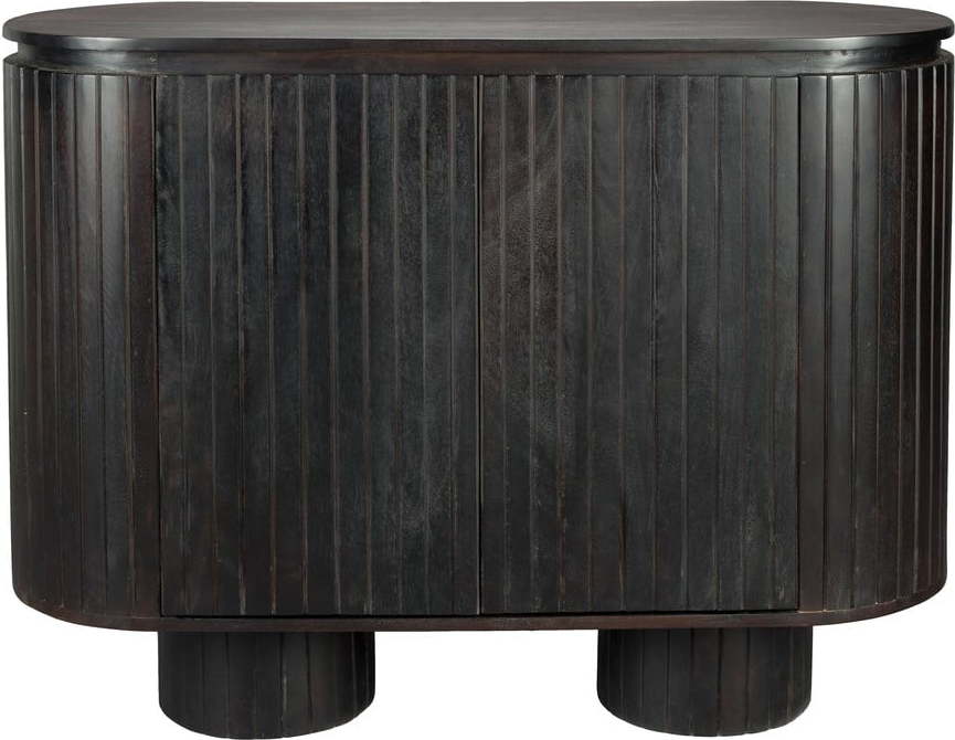 Tmavě hnědá skříňka z mangového dřeva 110x80x40 cm Kenji – Dutchbone Dutchbone