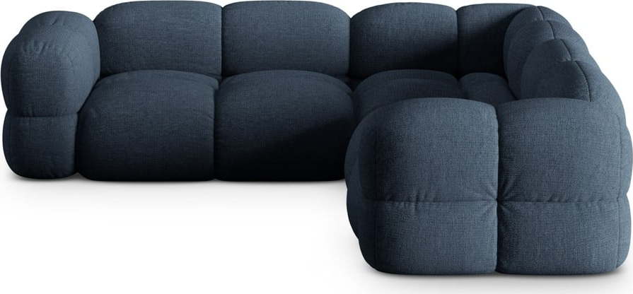 Tmavě modrá rohová pohovka Loretto – Cosmopolitan Design Cosmopolitan design