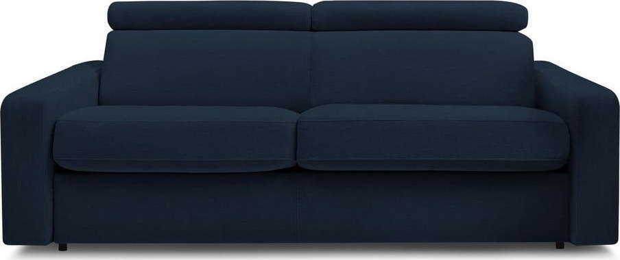 Tmavě modrá rozkládací pohovka 195 cm Monaco – Bobochic Paris Bobochic Paris