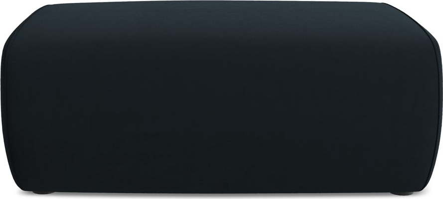 Tmavě modrá sametová podnožka Kapua – Makamii Makamii