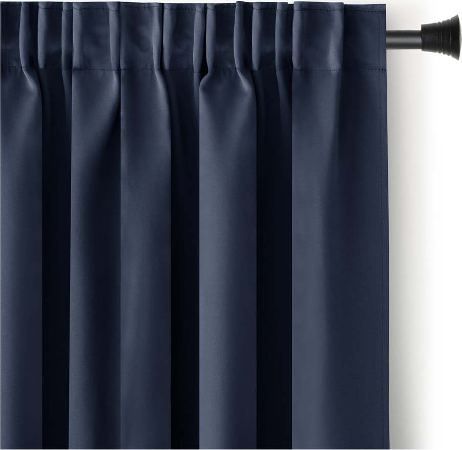 Tmavě modrý dimout závěs 140x270 cm Kierra – Restilo Restilo