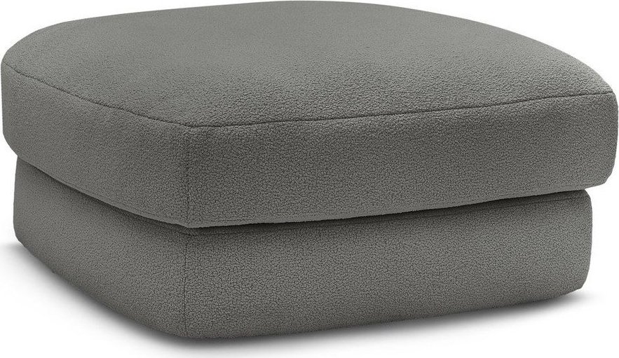 Tmavě šedá podnožka z textilie bouclé Leonore – Bobochic Paris Bobochic Paris