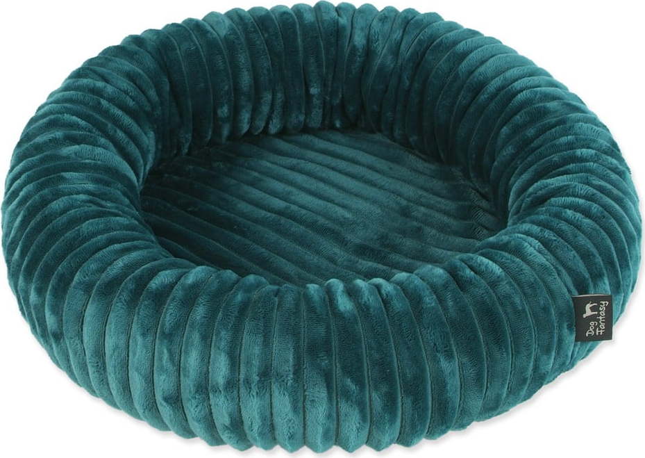Tmavě zelený pelíšek pro psa ø 60 cm Dog Fantasy Stripe – Plaček Pet Products Plaček Pet Products