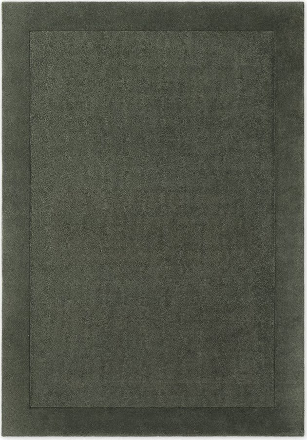 Tmavě zelený ručně tkaný koberec s příměsí vlny 200x300 cm Kari – Villeroy&Boch Villeroy & boch