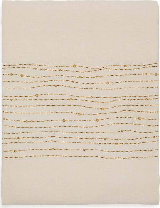 Ubrus s příměsí lnu 150x250 cm Flia – Kave Home Kave Home