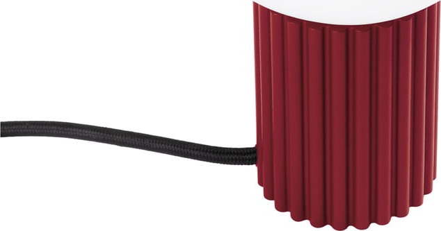 Vínová stolní lampa se skleněným stínidlem (výška 19 cm) Orbital – Sollux Sollux