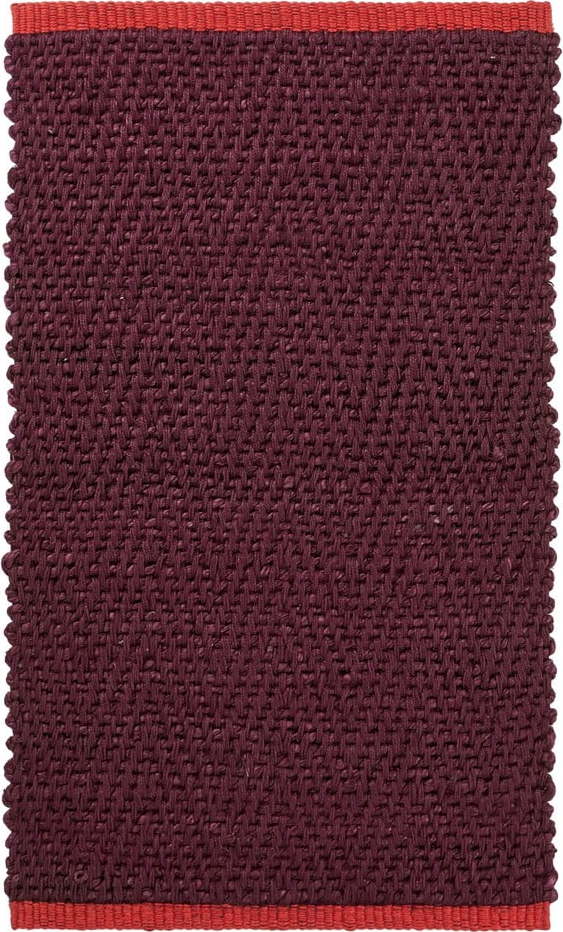 Vínový jutový koberec 50x80 cm Notes – Mette Ditmer Denmark Mette Ditmer Denmark
