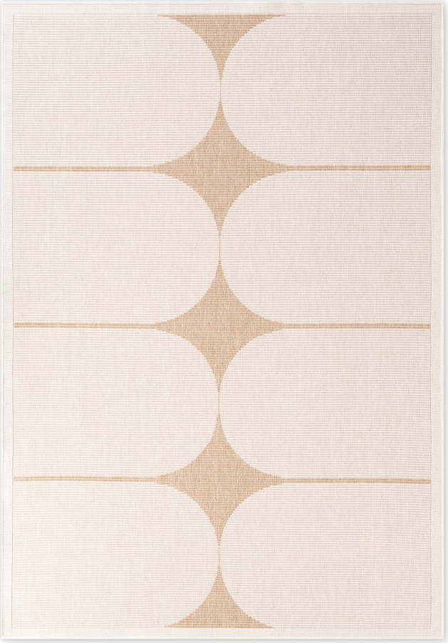Vnitřní a venkovní koberec v béžové a slonovinové barvě 200x290 cm Duet Bowen – NORTHRUGS Hanse Home