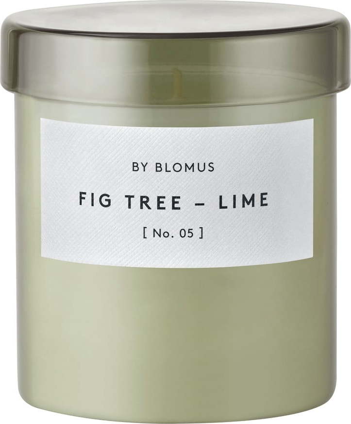Vonná sojová svíčka doba hoření 45 h Valoa Fig Tree – Lime – Blomus Blomus