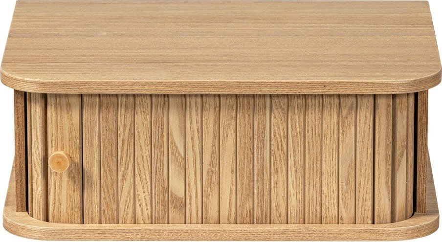Závěsný noční stolek v dekoru borovice v přírodní barvě Jena – WOOOD WOOOD