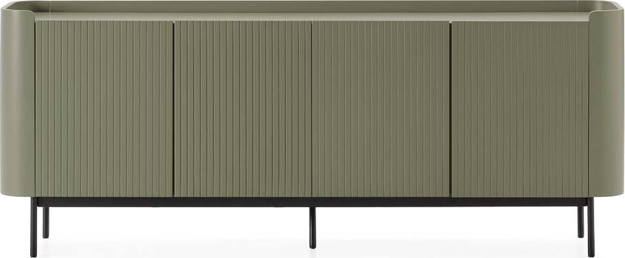 Zelená komoda 200x80x40 cm Willa – MOME Mome