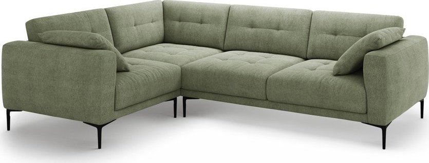 Zelená rohová pohovka (levý roh/do L) Bemy – Micadoni Micadoni