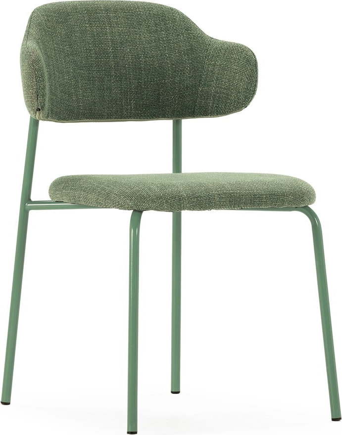 Zelené jídelní židle v sadě 4 ks Adriel – Marckeric Marckeric