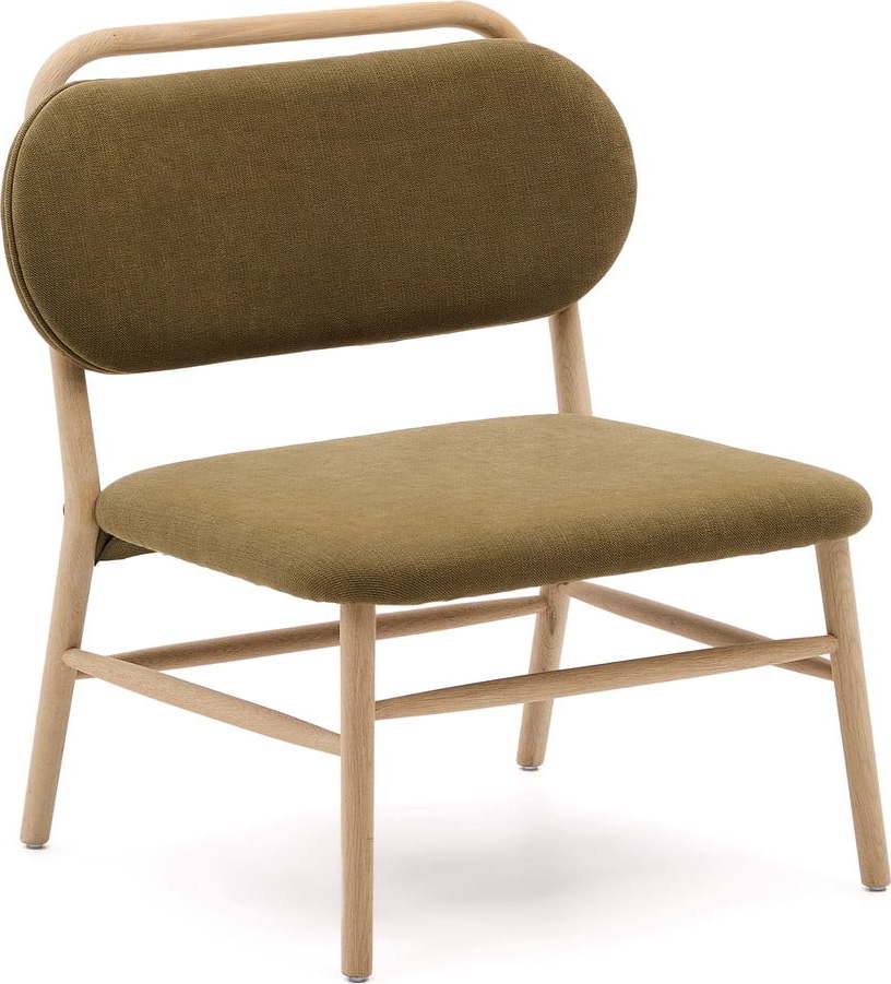 Zelené žinylkové křeslo Helda – Kave Home Kave Home