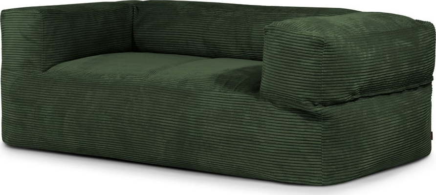 Zelený manšestrový sedací vak Sofa MooG – SLOWDOWN SLOWDOWN