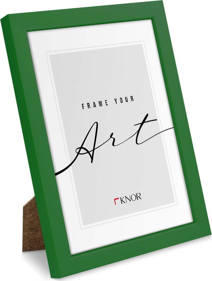 Zelený rámeček na zeď 32x42 cm – knor knor