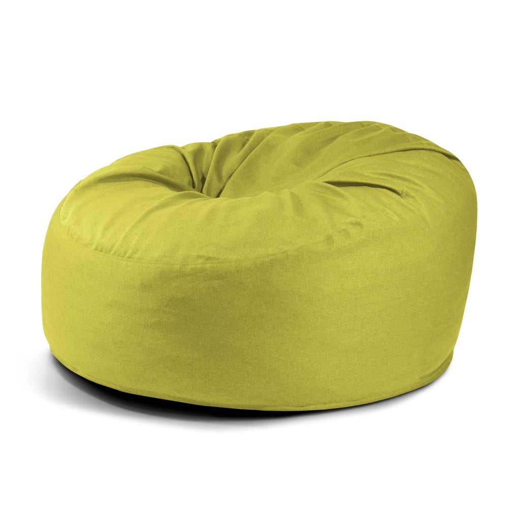 Zelený sedací vak Om 135 – SLOWDOWN SLOWDOWN