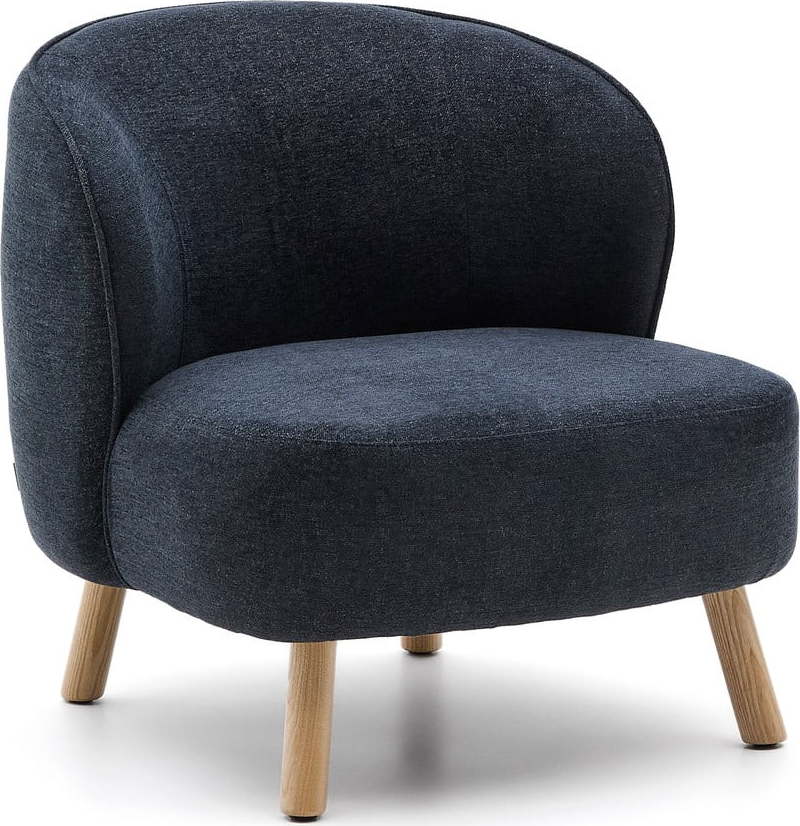 Žinylkové křeslo šedomodré Ulit – Kave Home Kave Home