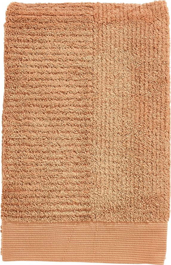 Žlutá froté bavlněná osuška 70x140 cm Classic – Zone Zone