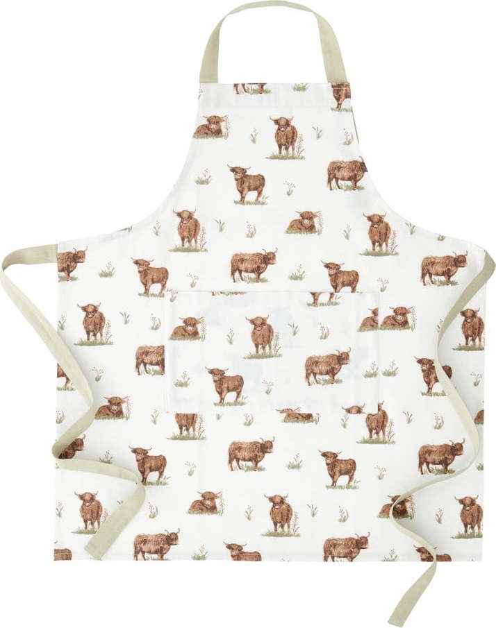 Bavlněná zástěra Angus Highland Cow – Catherine Lansfield Catherine Lansfield