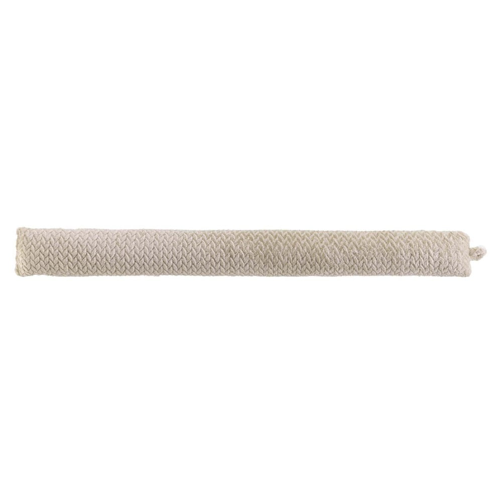 Béžová ochrana proti průvanu 10x80 cm Flanela – douceur d'intérieur Douceur d intérieur