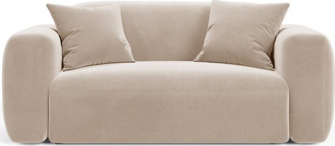 Béžová sametová pohovka 180 cm Strino – Cosmopolitan Design Cosmopolitan design