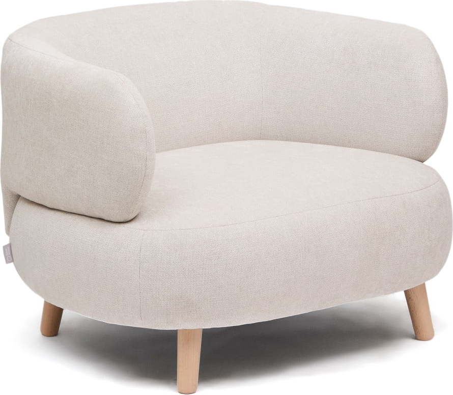 Béžové žinylkové křeslo Luisa – Kave Home Kave Home