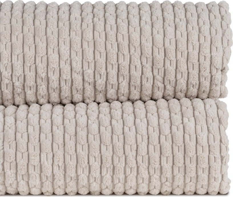 Béžový prošívaný přehoz 230x260 cm – Ixia Ixia