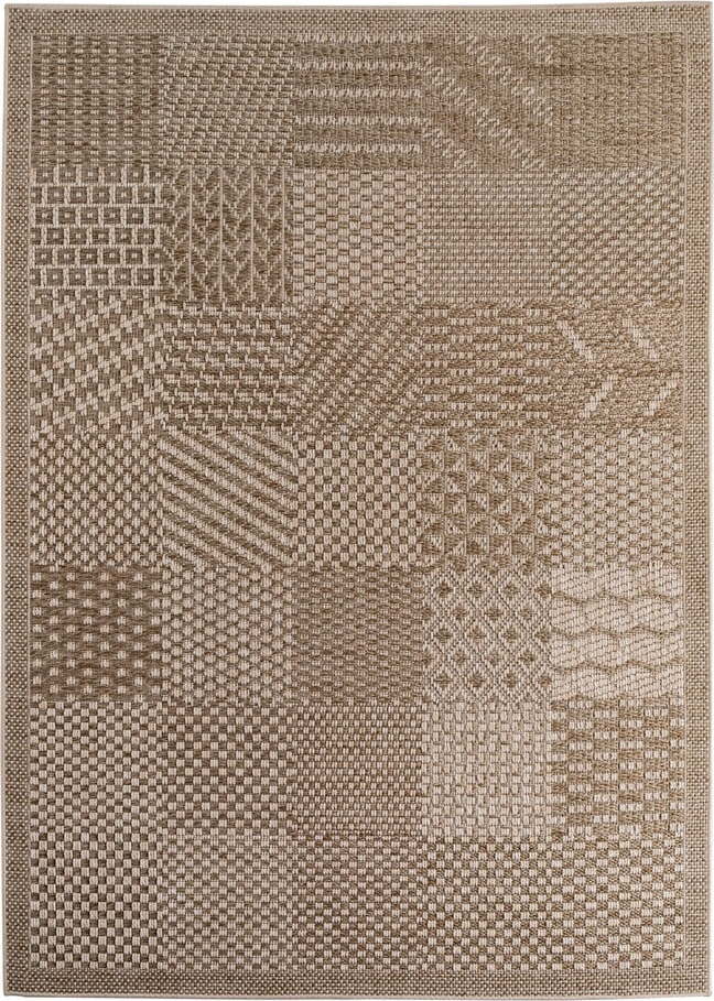 Béžový vnitřní a venkovní koberec 140x200 cm Ibiza 1902 – Ayyildiz Carpets Ayyildiz Carpets