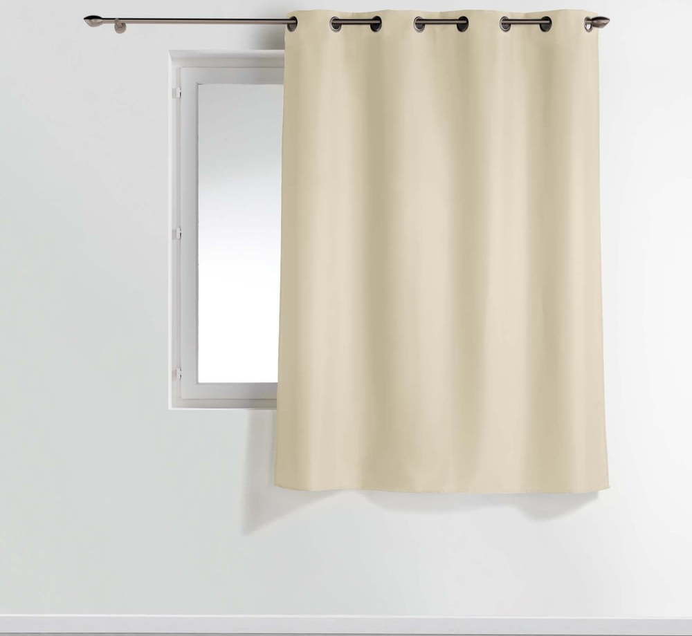 Béžový závěs 140x180 cm Essentiel – douceur d'intérieur Douceur d intérieur