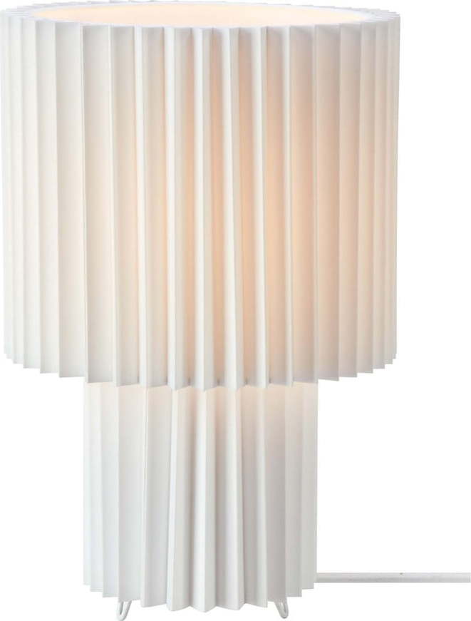 Bílá stolní lampa s textilním stínidlem (výška 32 cm) Catis – Markslöjd Markslöjd