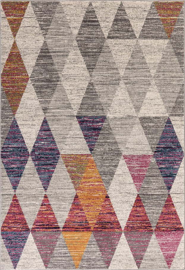 Červený koberec 80x150 cm Muse Harlequin Pink – Asiatic Carpets Asiatic Carpets