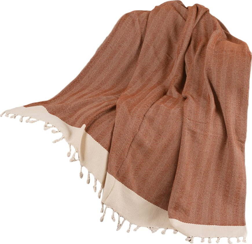 Deka v terakotové barvě 150x200 cm Baliksirti – Mijolnir Mijolnir
