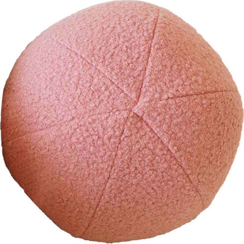 Dekorační polštář z materiálu bouclé ø 25 cm Top – Mioli Decor Mioli Decor