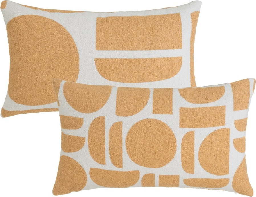 Dekorační polštáře z materiálu bouclé v sadě 2 ks 30x50 cm Mid Century – Casa Selección Casa Selección