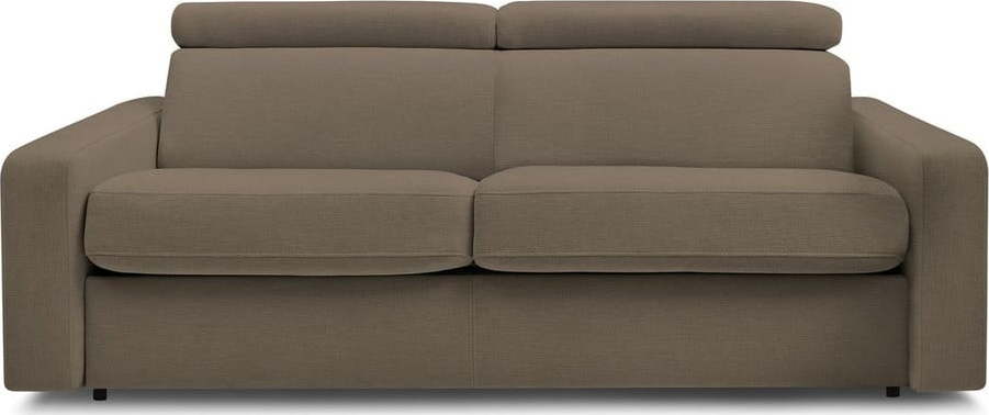 Hnědá rozkládací pohovka 195 cm Monaco – Bobochic Paris Bobochic Paris