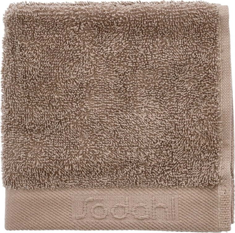 Hnědý froté bavlněný ručník 30x30 cm Comfort – Södahl Södahl