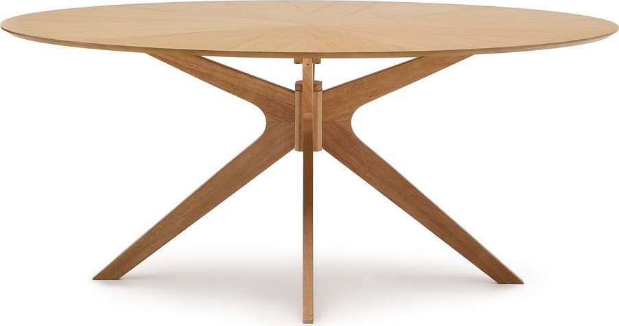 Jídelní stůl s deskou v dubovém dekoru 110x180 cm Naanim – Kave Home Kave Home