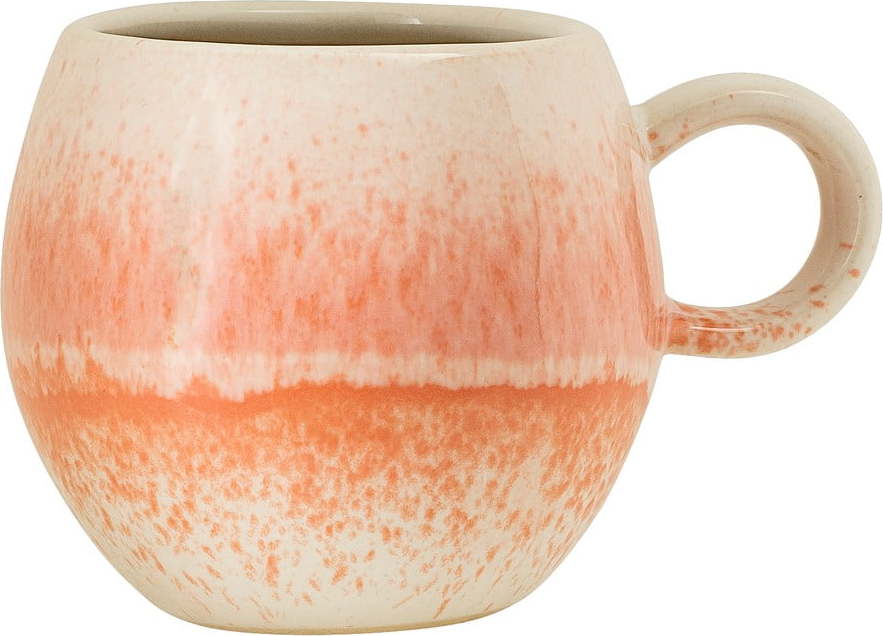 Keramický hrnek v lososové barvě 280 ml Paula – Bloomingville Bloomingville
