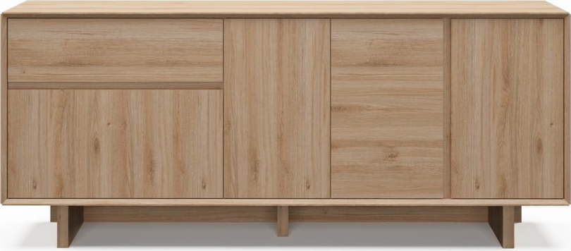 Komoda v dekoru dubu v přírodní barvě 180x76x45 cm Carpi – Marckeric Marckeric