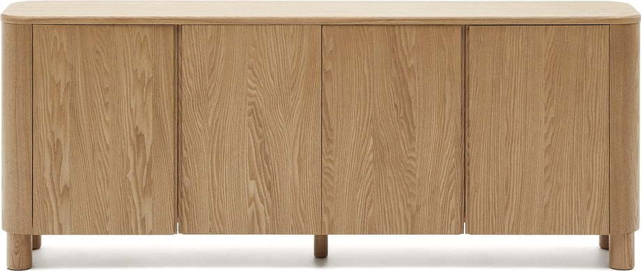 Komoda v dekoru jasanu v přírodní barvě 200x79x40 cm Salaya – Kave Home Kave Home