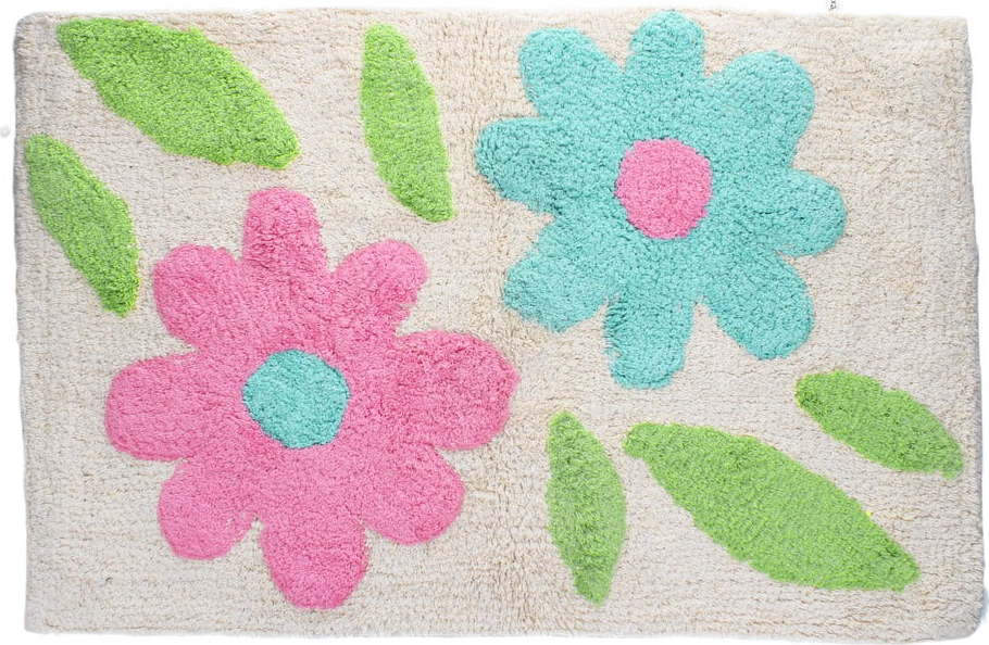 Koupelnová předložka 50x80 cm Flowers – Rex London Rex London
