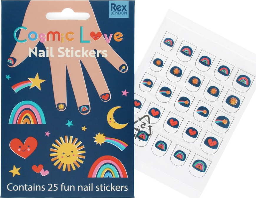 Kreativní sada Cosmic Love – Nail stickers – Rex London Rex London